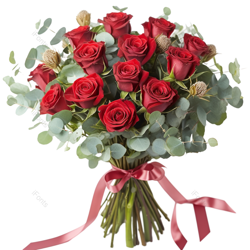 摄影图片,玫瑰元素,缎带PNG,蝴蝶结免抠素材